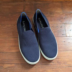 Rothy's Original Slip On Sneaker in Navy 10.5